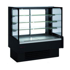 Vitrine service arrière 3 étagères réfrigérée