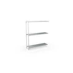 Rayonnage d'angle 1050x1970x400 3 niv
