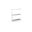 Rayonnage d'angle 1050x1370x500 3 niv