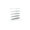Rayonnage d'angle 1780x1970x400 5 niv