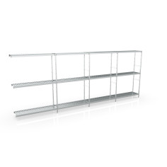 Rayonnage d'angle 5750x1670x500 3 niv