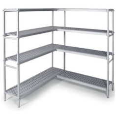 Rayonnage d'angle 3815x1970x500 5 niv
