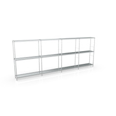 Rayonnage linéaire 6595x1670x400 3 niv