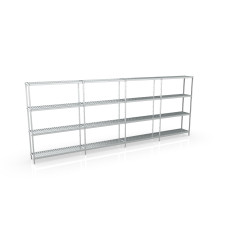 Rayonnage linéaire 5995x1370x500 4 niv
