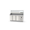 Meuble pizza 700 positif - 3 portes