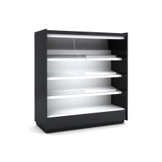 Vitrine murale supermarche gamme CLOVER - Hauteur 2m - Profondeur 650 mm - Sans porte