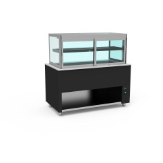 Smart Buffet vitrine chaude avec vitre rabattable