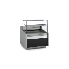 Vitrine horizontale pâtissière prof 960 - Façade droite - Longueur 1025