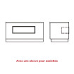 Buffet modulaire 850 avec une alcôve