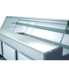 Kit Porte coulissante plexi arrière pour vitrine VEL-9-20-RR