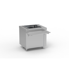 Meuble distributeur casiers de lavage