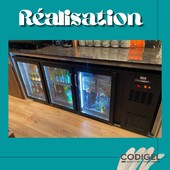 🤩 Réalisation 💪🏼

📍Boé (47)📍

Installation du matériel Codigel chez Les Comptoirs d'Alice : 😍
- 1 vitrine VE-8-13-C de chez @docriluc
- 1 arrière bar SBE-200, 1 meuble saladette MFEI70-140, 1 meuble de soubassement MFB-135-CC de chez @Coreco
- 1 lave verres et tasses TOP40EDP de chez @adler
- 1 machine à glaçons ECO25A de chez @itviceforlife 

Nous remercions notre partenaire SAS CUISINE PRO DE AGEN pour l'installation de ce matériel.

#codigel #restauration #hotellerie #gms #chaine #boulangerie #installateur #froid #chaud #vitrines #meubles #laverie #glaçon